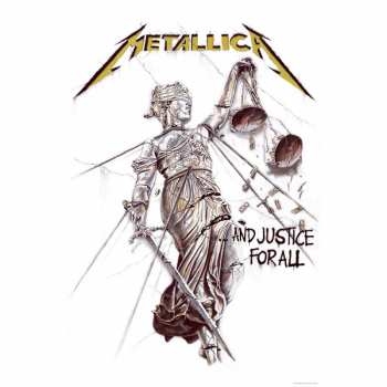 Merch Metallica: Poster in tessuto And Justice For All