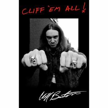 Merce Metallica: Textilní Plakát Cliff 'em All