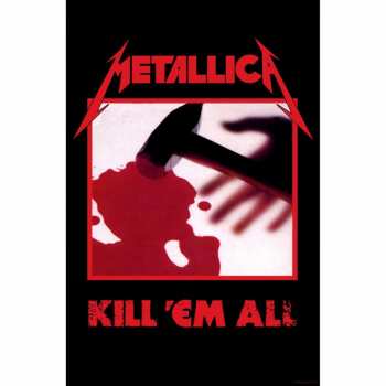 Merch Metallica: Poster in tessuto Kill 'em All