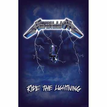 Merch Metallica: Poster in tessuto Ride The Lightning