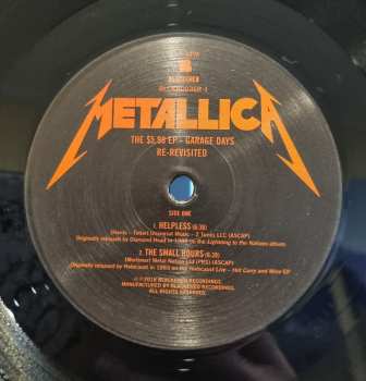LP Metallica: The $5.98 E.P. - Garage Days Re-Revisited