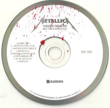 2CD Metallica: Through The Never (Music From The Motion Picture) DLX | DIGI