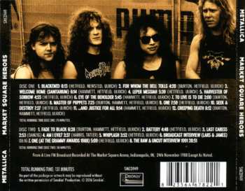 2CD Metallica: Market Square Heroes