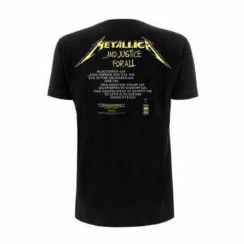 Merce Metallica: Tričko And Justice For All Tracks S
