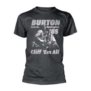 Merch Metallica: Maglietta Cliff Burton Flag Retro