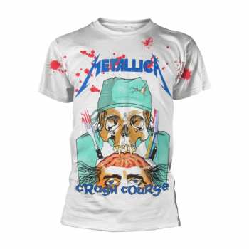 Merch Metallica: Maglietta Crash Course In Brain Surgery (all Over)