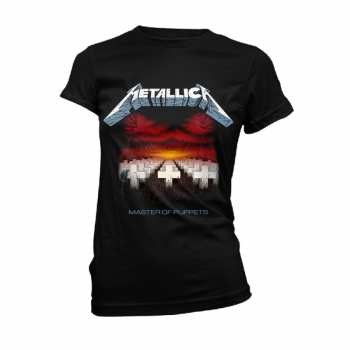 Merch Metallica: Maglietta Donne Master Of Puppets Tracks (black)