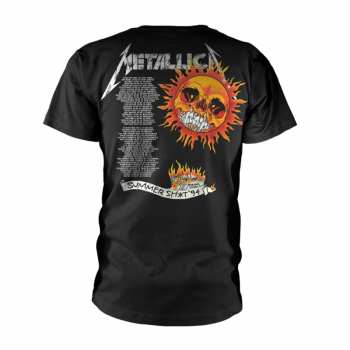Merce Metallica: Tričko Flaming Skull Tour '94 S
