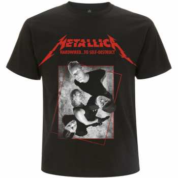 Merch Metallica: Maglietta Hardwired Band Concrete 