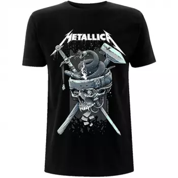 Maglietta History White Logo Metallica 