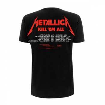Merce Metallica: Tričko Kill Em All Tracks S