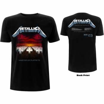 Merce Metallica: Tričko Master Of Puppets Tracks  S