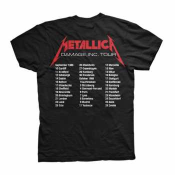 Merce Metallica: Tričko Mop European Tour 86' S