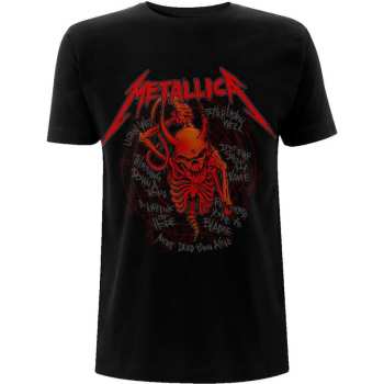 Merch Metallica: Maglietta Skull Screaming Red 72 Seasons