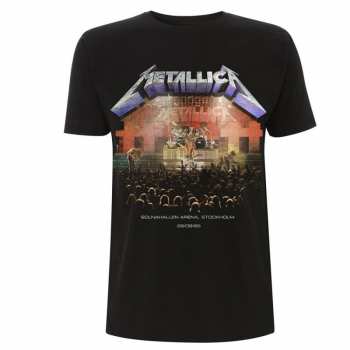 Merch Metallica: Maglietta Stockholm '86. 