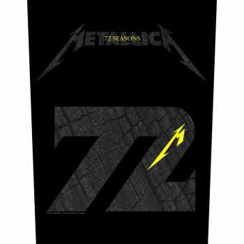 Merch Metallica: Applicazione sulla schiena Charred M72