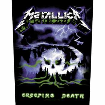 Merch Metallica: Applicazione sulla schiena Creeping Death