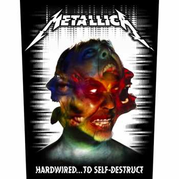 Merch Metallica: Applicazione sulla schiena Hardwired To Self Destruct 