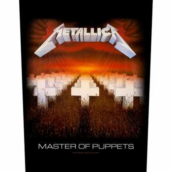 Merch Metallica: Applicazione sulla schiena Master Of Puppets