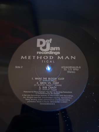 2LP Method Man: Tical
