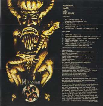 CD Methuselah: Matthew, Mark, Luke And John