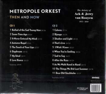 2CD Metropole Orchestra: Then And Now: The Artistry of Ack & Jerry Van Rooyen (1975-2020)