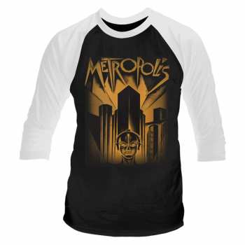 Merch Metropolis: Maglietta S Tříčtvrtečním Rukávem Metropolis