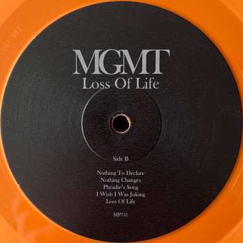 LP MGMT: Loss Of Life CLR | LTD