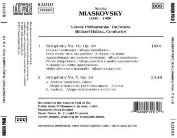CD Slovak Philharmonic Orchestra: Symphony No. 7 • No. 10