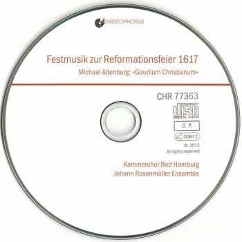 CD Kammerchor Bad Homburg: Festmusik Zur Reformationsfeier 1617