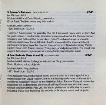 CD Michael Askill: Rhythm In The Abstract - Selected Pieces 1987-1999