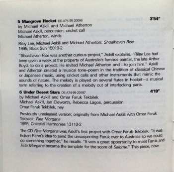 CD Michael Askill: Rhythm In The Abstract - Selected Pieces 1987-1999