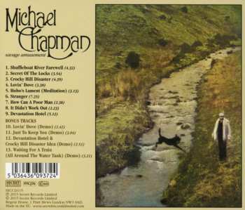 CD Michael Chapman: Savage Amusement DLX