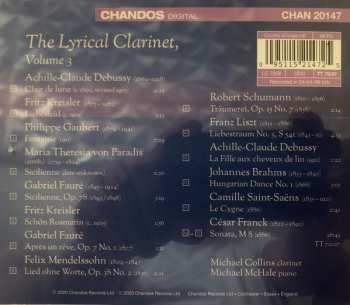 CD Robert Schumann: The Lyrical Clarinet, Volume 3