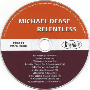 CD Michael Dease: Relentless