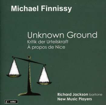 CD Michael Finnissy: Unknown Ground