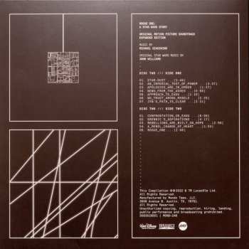 4LP/Set di cofanetti John Williams: Rogue One: A Star Wars Story (Original Motion Picture Soundtrack Expanded Edition)