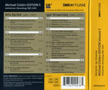 6CD/Set di cofanetti Igor Stravinsky: Michael Gielen Edition, Vol. 5 1967-2014
