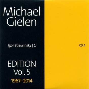 6CD/Set di cofanetti Igor Stravinsky: Michael Gielen Edition, Vol. 5 1967-2014