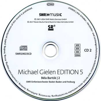 6CD/Set di cofanetti Igor Stravinsky: Michael Gielen Edition, Vol. 5 1967-2014
