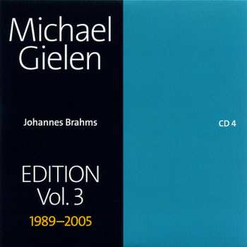 5CD/Set di cofanetti Johannes Brahms: Brahms The Symphonies, Piano Concerto No.1, Double Concerto, Piano Quartet No.1