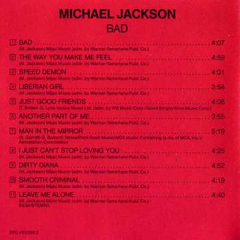 CD Michael Jackson: Bad