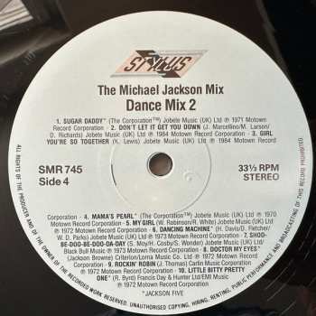 2LP Michael Jackson: The Michael Jackson Mix - 40 Specially Sequenced Hits By The World Superstar