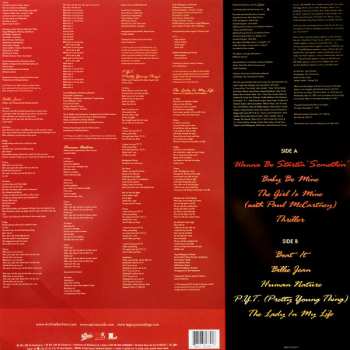 LP Michael Jackson: Thriller PIC