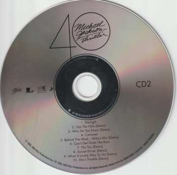 2CD Michael Jackson: Thriller 40