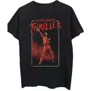 Maglietta Thriller White Red Suit 