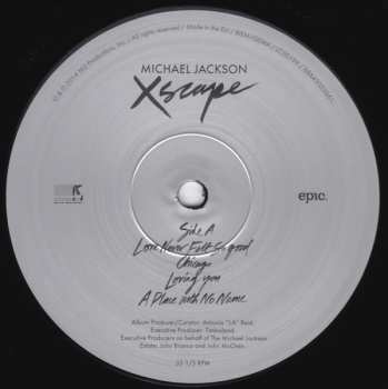 LP Michael Jackson: Xscape