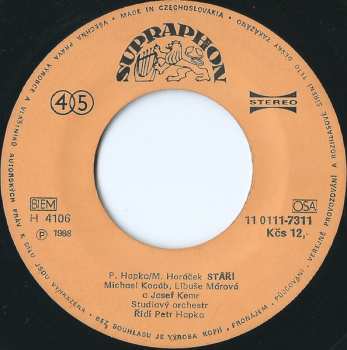 SP Michael Kocáb: S Cizí Ženou V Cizím Pokoji / Stáří