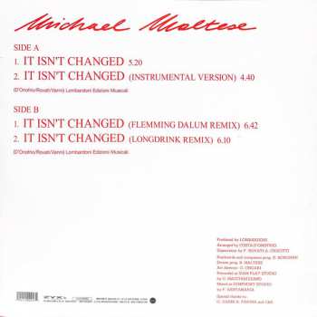 LP Michael Maltese: It Isn't Changed