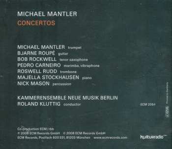 CD Michael Mantler: Concertos